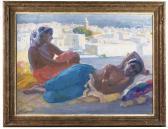 PAVIL Elie Anatole Reverie Sur Une Terrasse Aì Rabat PAVIL Elie Anatole Reverie Sur Une Terrasse Aì Rabat
