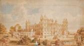 PAXTON Joseph Vue Des Façades Sud Et Est Du Château De Ferrières PAXTON Joseph Vue Des Façades Sud Et Est Du Château De Ferrières