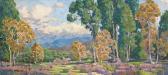 PAYNE Edgar and Elsie A Springtime Grove PAYNE Edgar and Elsie A Springtime Grove