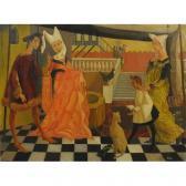 PEAKE Robert I Of Figures In An Interior PEAKE Robert I Of Figures In An Interior