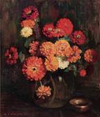 PEARSON Marguerite Stuber Zinnias PEARSON Marguerite Stuber Zinnias