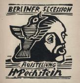PECHSTEIN Hermann Max Berliner Secession - Ausstellung PECHSTEIN Hermann Max Berliner Secession - Ausstellung