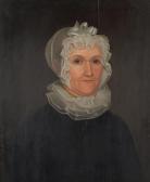 PECKHAM Robert Deacon Portrait Of Betsey Baker Thurston Davis PECKHAM Robert Deacon Portrait Of Betsey Baker Thurston Davis