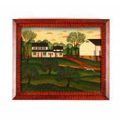 Pedersen Diane Ulmer Folky Landscape With Farmhouse Pedersen Diane Ulmer Folky Landscape With Farmhouse