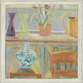 PEDERSEN Mogens Still Life By A Window With A Chinese Vase PEDERSEN Mogens Still Life By A Window With A Chinese Vase