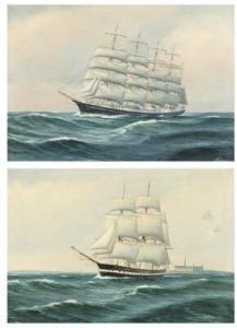 Prices and estimates of works Peder Christian Pedersen