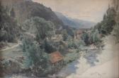 PEITHNER VON LICHTENFELS Eduard Aquarell Über Bleistift PEITHNER VON LICHTENFELS Eduard Aquarell Über Bleistift