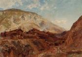 PEITHNER VON LICHTENFELS Eduard "gehöfte Im Hohen Gebirge" PEITHNER VON LICHTENFELS Eduard "gehöfte Im Hohen Gebirge"