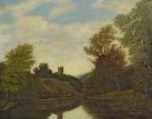 PELATES H. Landschaft Mit Burg PELATES H. Landschaft Mit Burg