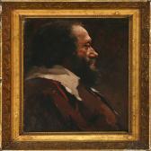 PELAYO Fernandez A Man With A Beard Seen In Profile PELAYO Fernandez A Man With A Beard Seen In Profile