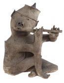 PELEMAN WIES Geknield Fluitspelend Figuur PELEMAN WIES Geknield Fluitspelend Figuur