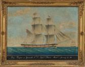 PELLEGRIN Joseph Honore Maxime Brig Compeer Of Yarmouth. N.s. Captn Francis Moore January 3rd 1851. PELLEGRIN Joseph Honore Maxime Brig Compeer Of Yarmouth. N.s. Captn Francis Moore January 3rd 1851.