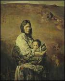 peng kwok bei Nomadic Mother And Child peng kwok bei Nomadic Mother And Child