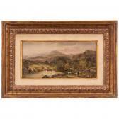 PERCY Sidney Richard Paisaje Con Río Y Vacas PERCY Sidney Richard Paisaje Con Río Y Vacas