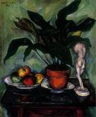 PERLROTT-CSABA Vilmos Still Life With Apple And Nude PERLROTT-CSABA Vilmos Still Life With Apple And Nude