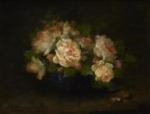 PERMAN Louisa Ellen Pink Roses PERMAN Louisa Ellen Pink Roses