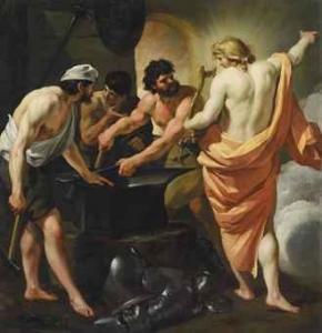 François Perrier Pontarlier - Apollon Dans Les Forges De Vulcain