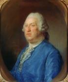 PERRONEAU Jean-Baptiste Portrait D'homme En Habit Bleu PERRONEAU Jean-Baptiste Portrait D'homme En Habit Bleu
