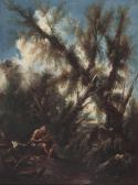 PERUZZINI ANTONIO FRANCESCO Der Heilige Hieronymus In Einer Bewaldeten Landschaft PERUZZINI ANTONIO FRANCESCO Der Heilige Hieronymus In Einer Bewaldeten Landschaft