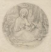 PESCHEL Carl Gottlieb Maria Mit Dem Kinde, Unter Dem Baume PESCHEL Carl Gottlieb Maria Mit Dem Kinde, Unter Dem Baume
