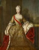 PESNE Antoine Portrait Of Princess Sophie PESNE Antoine Portrait Of Princess Sophie