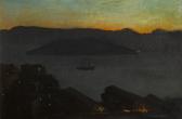 PETERS Charles Rollo Dawn On San Francisco Bay PETERS Charles Rollo Dawn On San Francisco Bay
