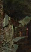 PETERS Charles Rollo Nocturnal Alleyway PETERS Charles Rollo Nocturnal Alleyway
