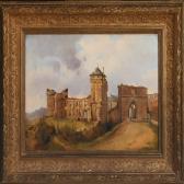 PETERSEN Vilhelm The Village Gate Of Andernach At The Rhine PETERSEN Vilhelm The Village Gate Of Andernach At The Rhine