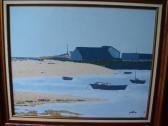 PETIT Annie Brume À Lesconil Huile Sur Toile Signée En Bas À Droite PETIT Annie Brume À Lesconil Huile Sur Toile Signée En Bas À Droite