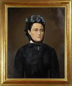 PETIT Auguste Portraits Of A Husband And Wife PETIT Auguste Portraits Of A Husband And Wife