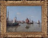 PETITJEAN Edouard Le Port De Dordrecht PETITJEAN Edouard Le Port De Dordrecht