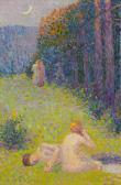 PETITJEAN Hippolyte Badende In Sommerlicher Landschaft PETITJEAN Hippolyte Badende In Sommerlicher Landschaft