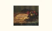 PEYTEL Adrienne née Louchet Nature Morte Au Brie, Aux Châtaignes Et Aux Pommes PEYTEL Adrienne née Louchet Nature Morte Au Brie, Aux Châtaignes Et Aux Pommes