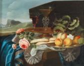 PFEILER Maximilian A Still Life Of Flowers And Fruit PFEILER Maximilian A Still Life Of Flowers And Fruit