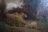 PHELAN Charles T. Sheep Grazing PHELAN Charles T. Sheep Grazing