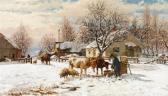 PHELPS William Preston New England Winter Scene PHELPS William Preston New England Winter Scene