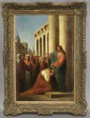 PHILIPPEAU Karel Frans "scene From John 8" PHILIPPEAU Karel Frans "scene From John 8"