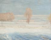 PHILLIPS Bert Greer Taos Winter Landscape PHILLIPS Bert Greer Taos Winter Landscape