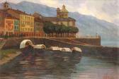 PIANO Vittorio Paesaggio Lacustre-cannobbio PIANO Vittorio Paesaggio Lacustre-cannobbio