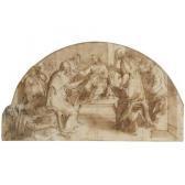 PICCHI Giorgio A Lunette With Christ Among The Doctors PICCHI Giorgio A Lunette With Christ Among The Doctors