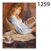 PICHOT SOLER Ramon Muchacha Leyendo PICHOT SOLER Ramon Muchacha Leyendo