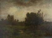 PICKNELL George W. Landscape With Figure PICKNELL George W. Landscape With Figure