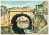 PIERI Francesco Maria Livorno, Ponte Di Piazza Cavour PIERI Francesco Maria Livorno, Ponte Di Piazza Cavour