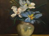 PIERRE J. Still Life Flowers PIERRE J. Still Life Flowers