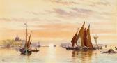 PILLEAU Henry Morgendämmerung In Der Lagune Vor Venedig PILLEAU Henry Morgendämmerung In Der Lagune Vor Venedig
