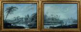 PILLEMENT Jean-Baptiste «repos De Paysans Et Pêcheurs Dans Un Paysage De Rivière» PILLEMENT Jean-Baptiste «repos De Paysans Et Pêcheurs Dans Un Paysage De Rivière»
