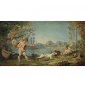 PINEL Gustave Nicolas Putti Rabbit Hunting PINEL Gustave Nicolas Putti Rabbit Hunting