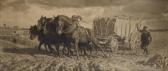 PION Louis Chariot Tiré Par Quatre Chevaux PION Louis Chariot Tiré Par Quatre Chevaux