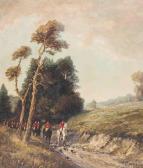 PIPPEL Otto Eduard Ausritt Zur Parforce-jagd PIPPEL Otto Eduard Ausritt Zur Parforce-jagd