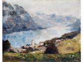 PIPPEL Otto Eduard Herbst Am Walchensee/ Schweiz PIPPEL Otto Eduard Herbst Am Walchensee/ Schweiz